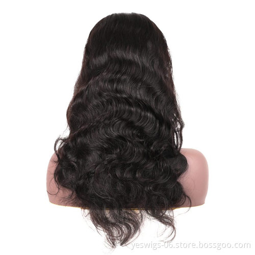 13x4 Body Wave Lace Front Wigs Direct Factory Wholesale Remy Brazilian Human Virgin Cuticle Aligned Hair Lace Front Body Wave